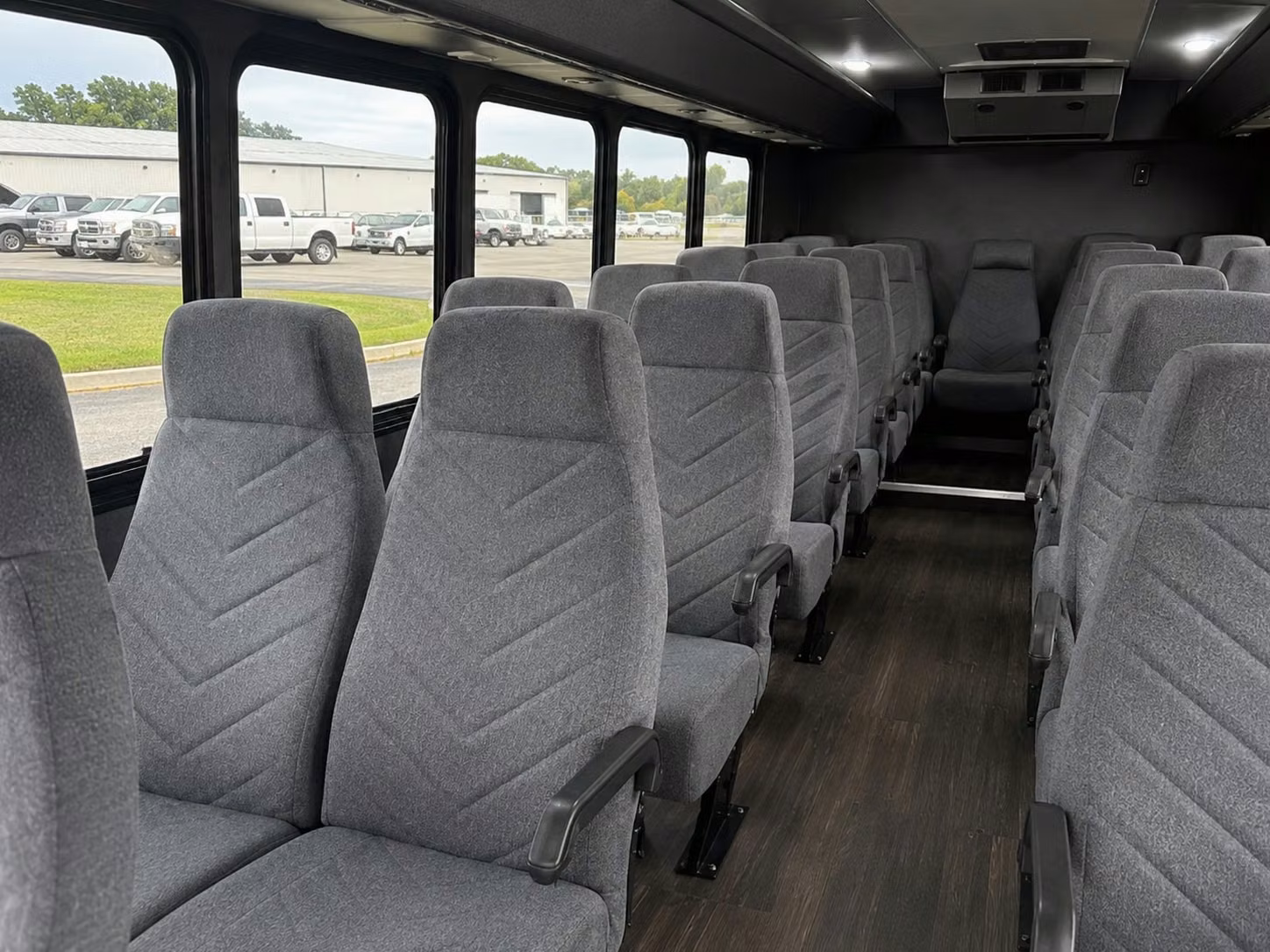 18 passenger minibus inside