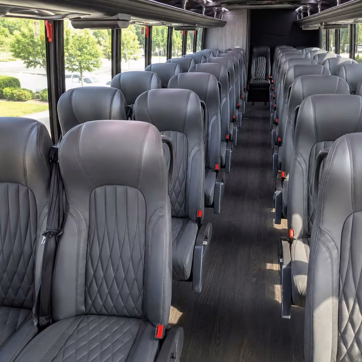 25 passenger minibus inside