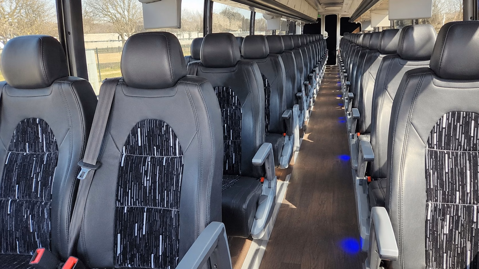 bridal party transportation and getting ready shuttles in rochester