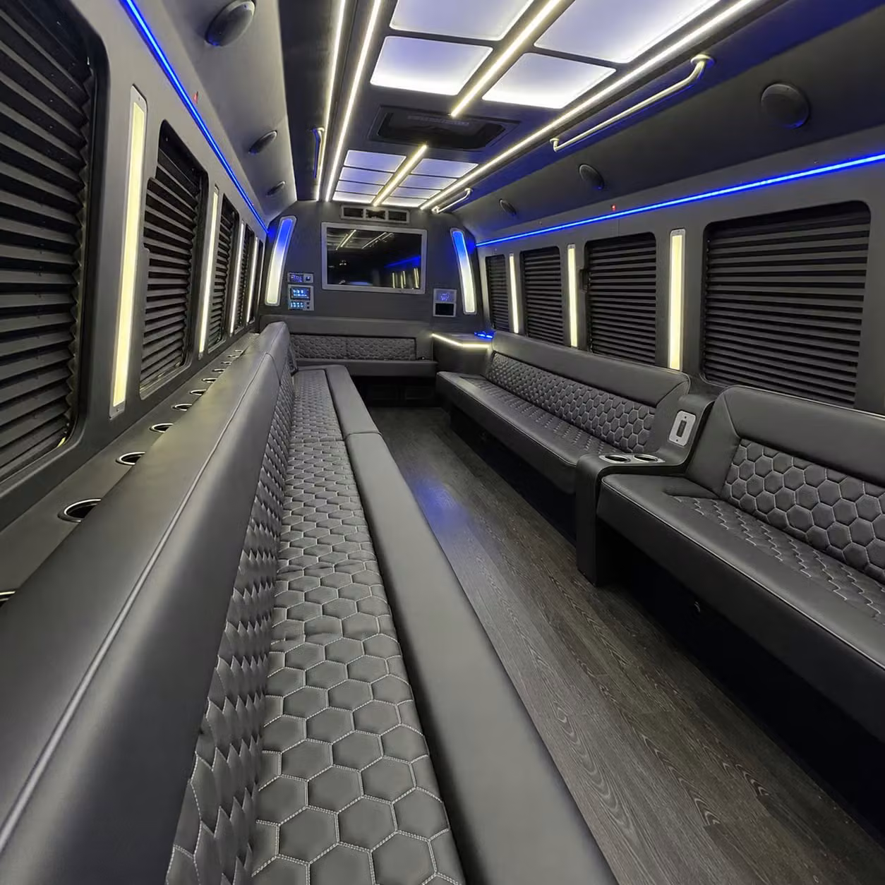 party bus interior